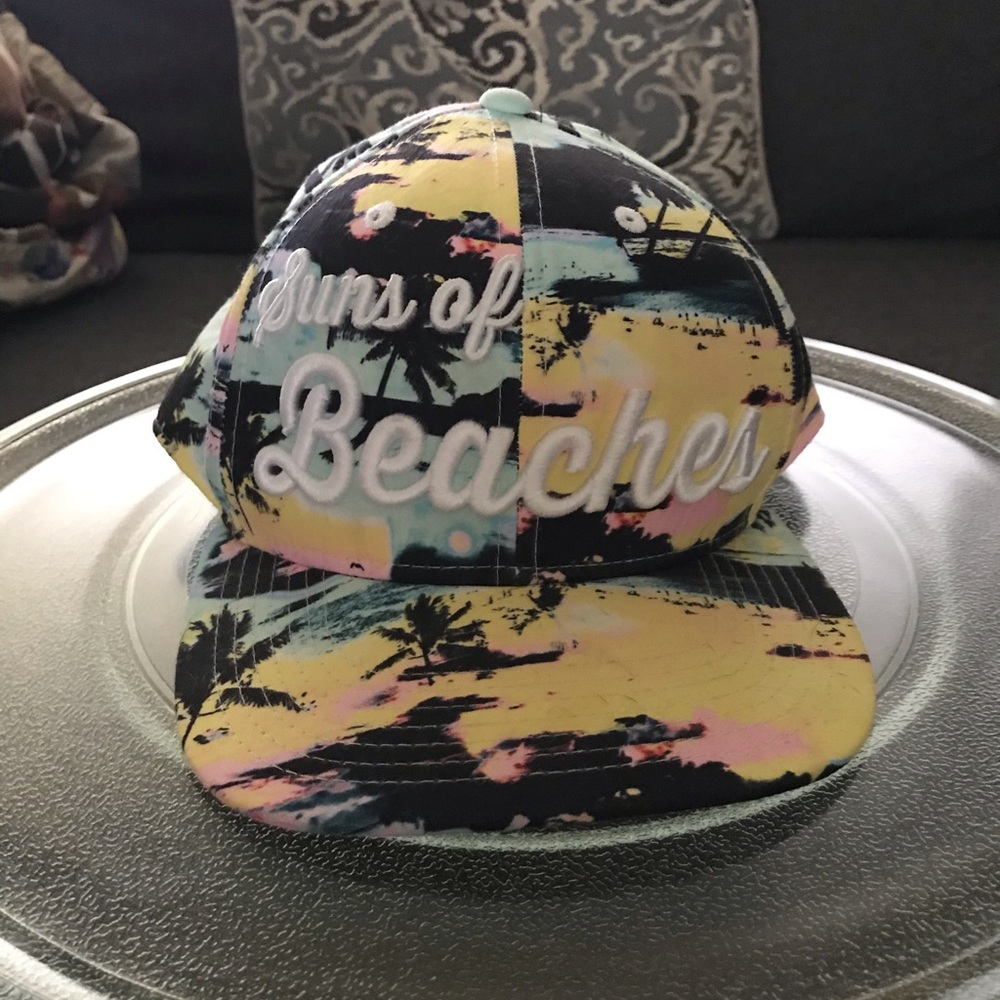 Suns of Beaches Flat Brim Hat